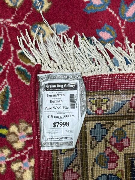 Kerman Rug - 415 cm x 300 cm - Image 9